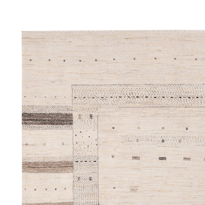 Gabbeh Tapijt - Loribaft Indus - 300 x 206 cm - crème