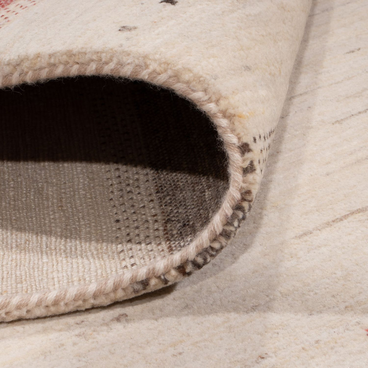 Gabbeh Tapijt - Loribaft Indus - 306 x 202 cm - crème