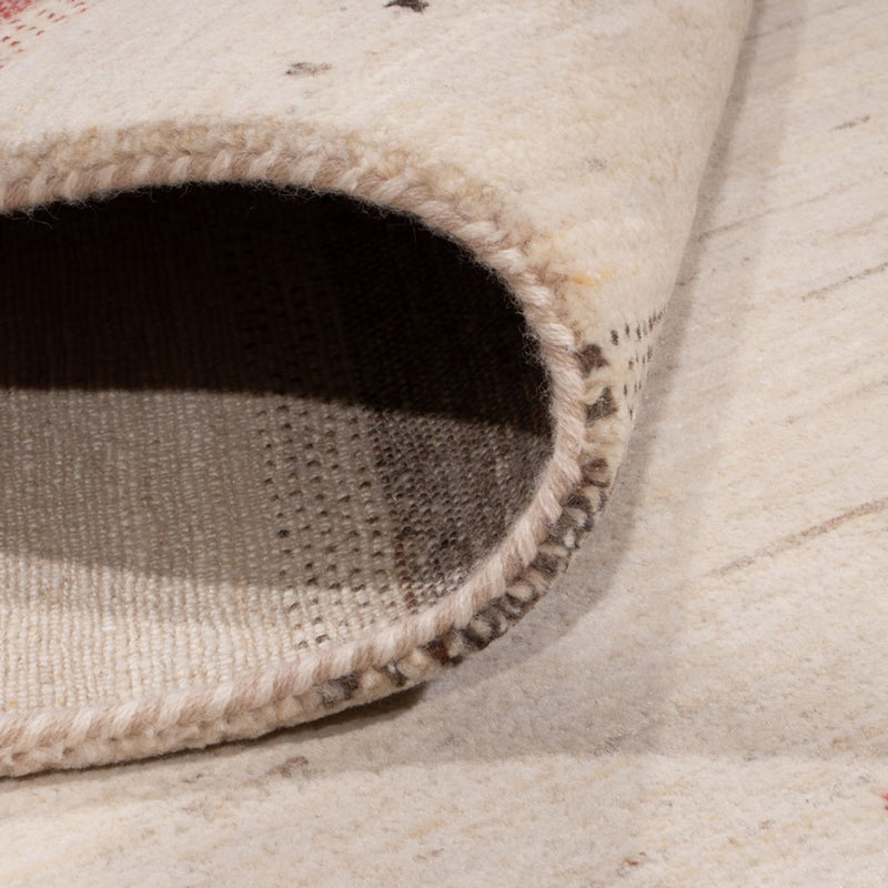 Gabbeh Tapijt - Loribaft Indus - 306 x 202 cm - crème