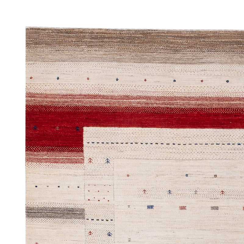 Gabbeh Tapijt - Loribaft Indus - 306 x 200 cm - crème