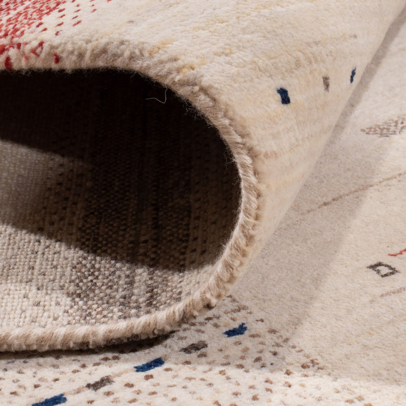 Gabbeh Tapijt - Loribaft Indus - 306 x 200 cm - crème
