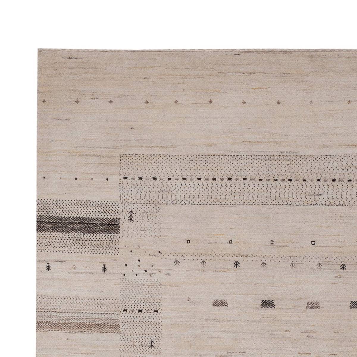 Gabbeh Tapijt - Loribaft Indus - 295 x 202 cm - crème