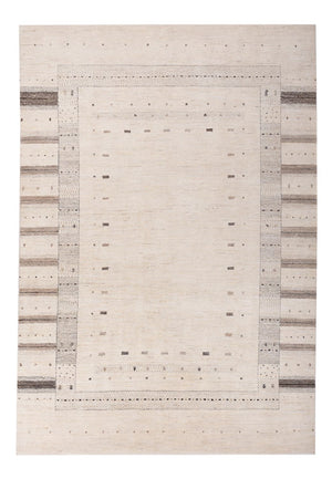 Gabbeh Tapijt - Loribaft Indus - 302 x 202 cm - crème