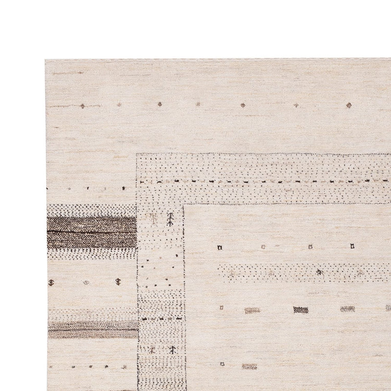 Gabbeh Tapijt - Loribaft Indus - 302 x 202 cm - crème