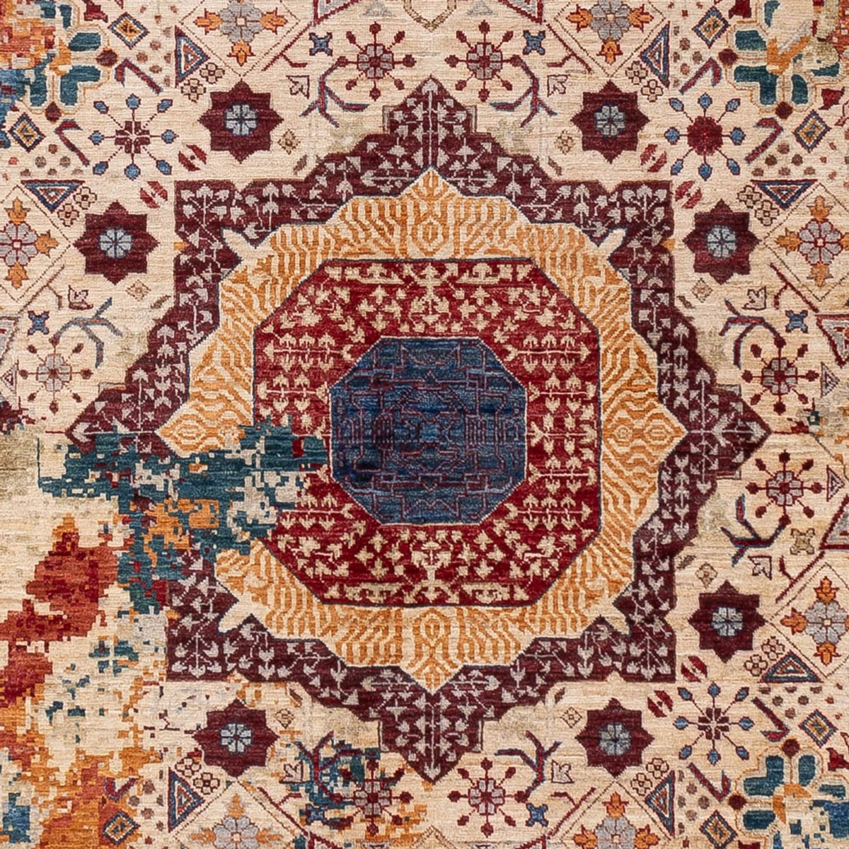 Designer tapijt - 292 x 247 cm - veelkleurig