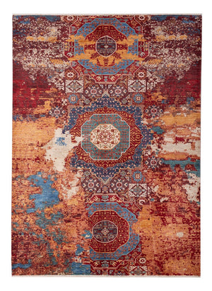Designer tapijt - 233 x 172 cm - veelkleurig