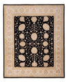 Ziegler tapijt 252x300cm - Oosters Tapijt - Rechthoekig / Zwart / 252 x 300 cm Rechthoekig