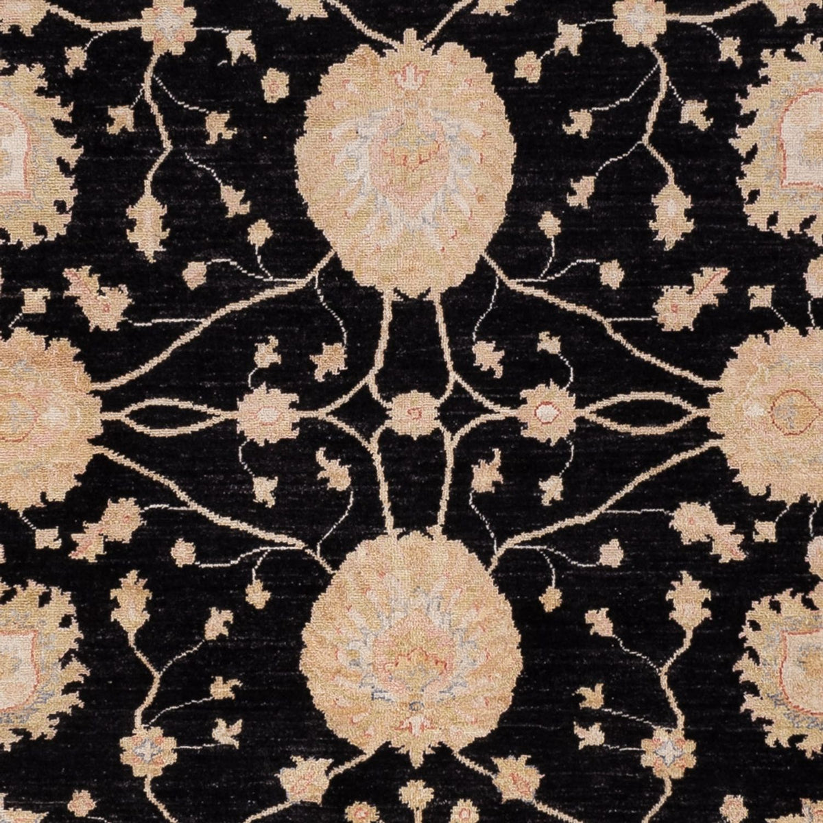Ziegler tapijt - 300 x 252 cm - zwart