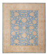 Ziegler tapijt 255x297cm - Oosters Tapijt - Rechthoekig / Lichtblauw / 255 x 297 cm Rechthoekig
