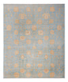 Ziegler tapijt 253x299cm - Oosters Tapijt - Rechthoekig / Lichtblauw / 253 x 299 cm Rechthoekig