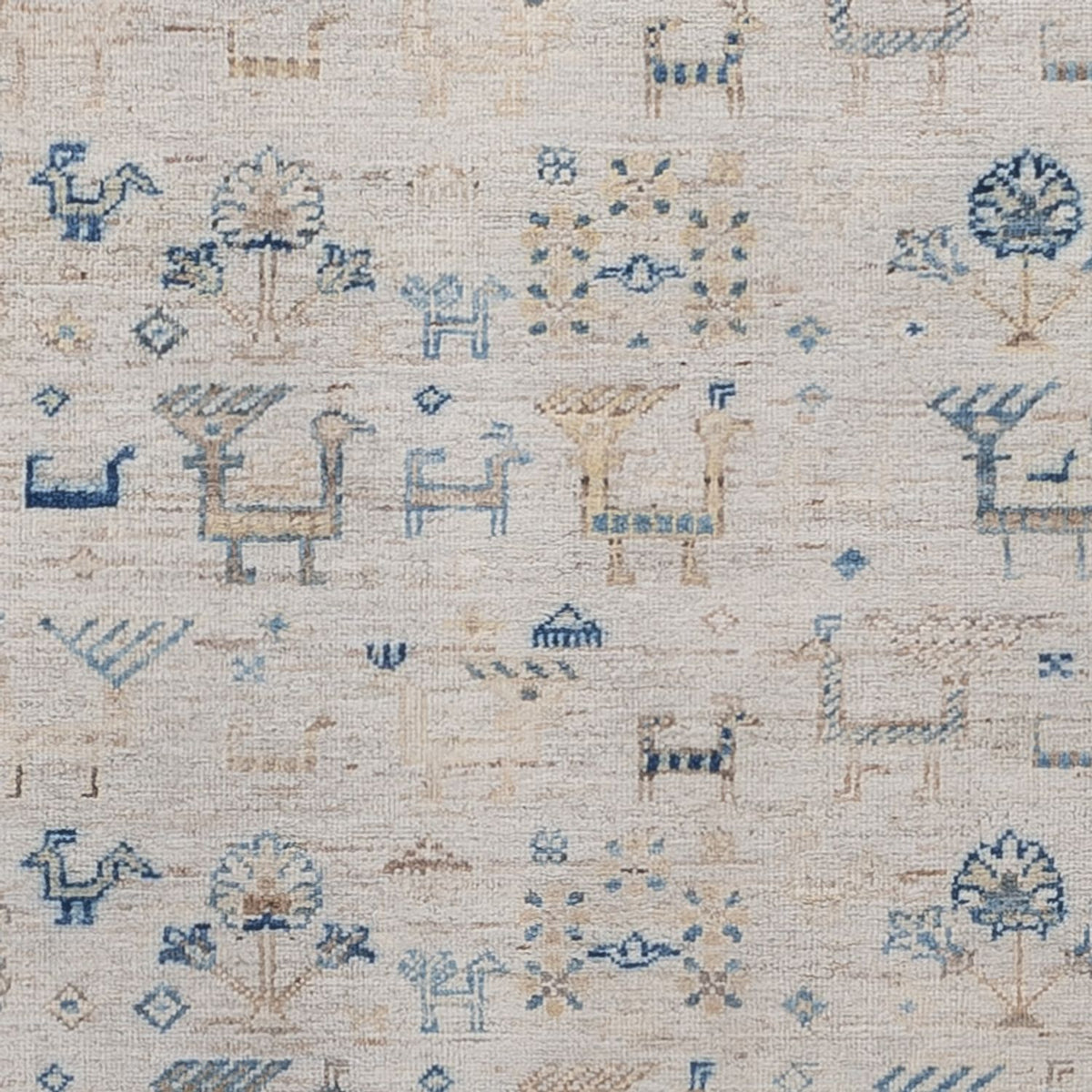 Designer tapijt - 185 x 121 cm - zilver