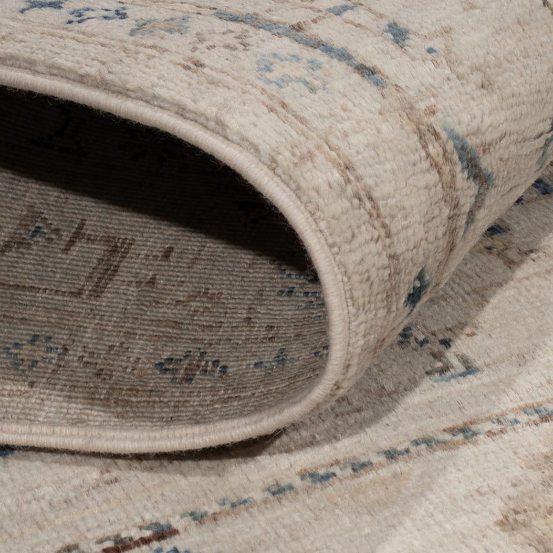 Designer tapijt - 185 x 121 cm - zilver