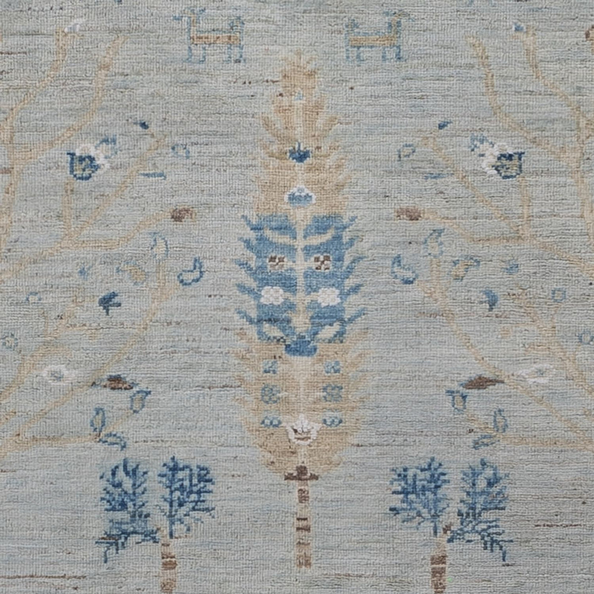 Designer tapijt - 181 x 120 cm - zilver