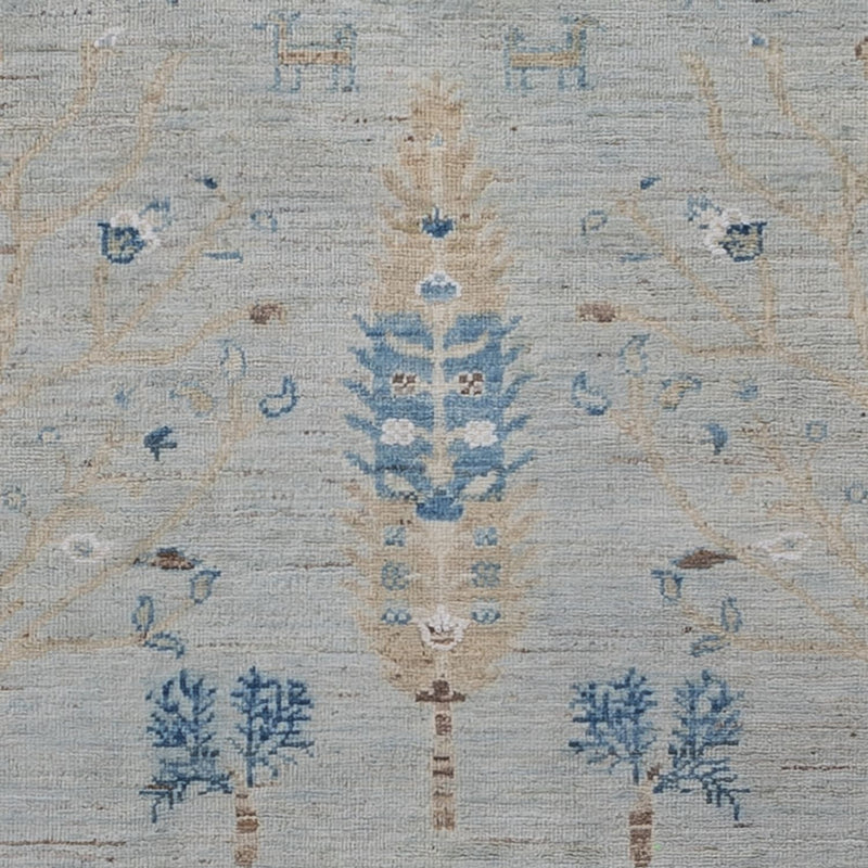 Designer tapijt - 181 x 120 cm - zilver