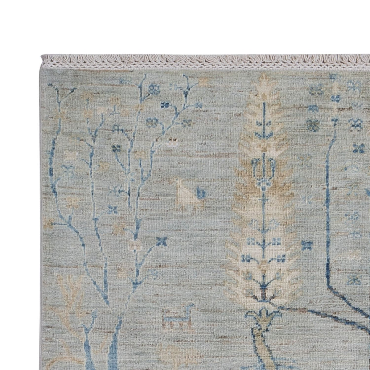 Designer tapijt - 181 x 120 cm - zilver