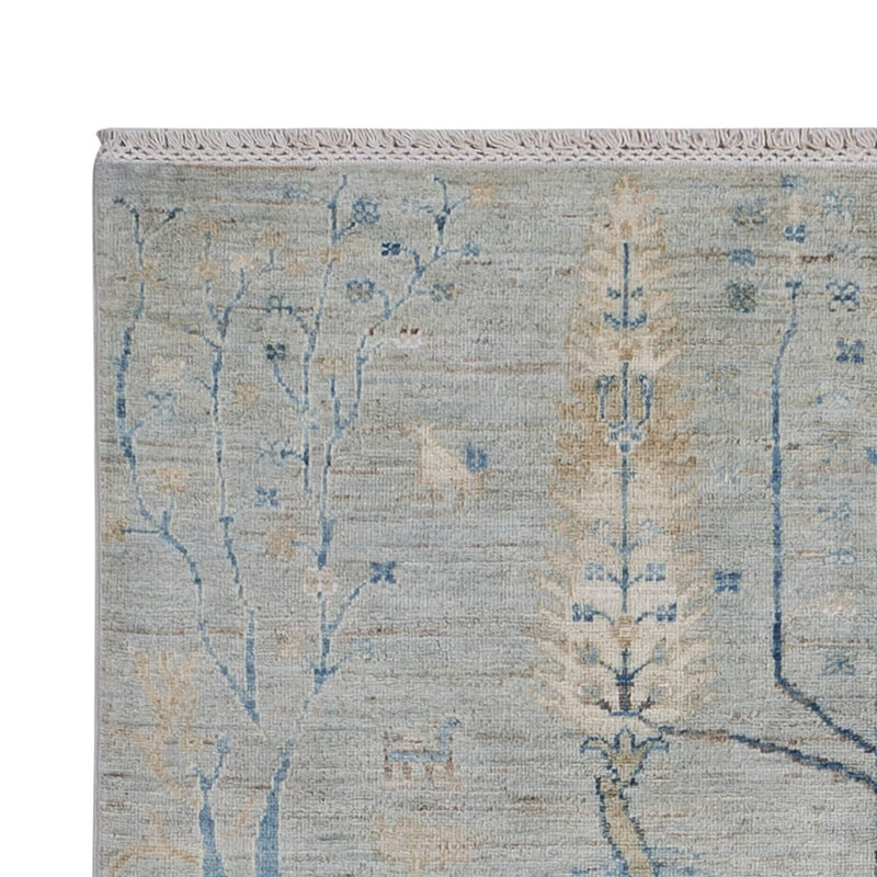 Designer tapijt - 181 x 120 cm - zilver