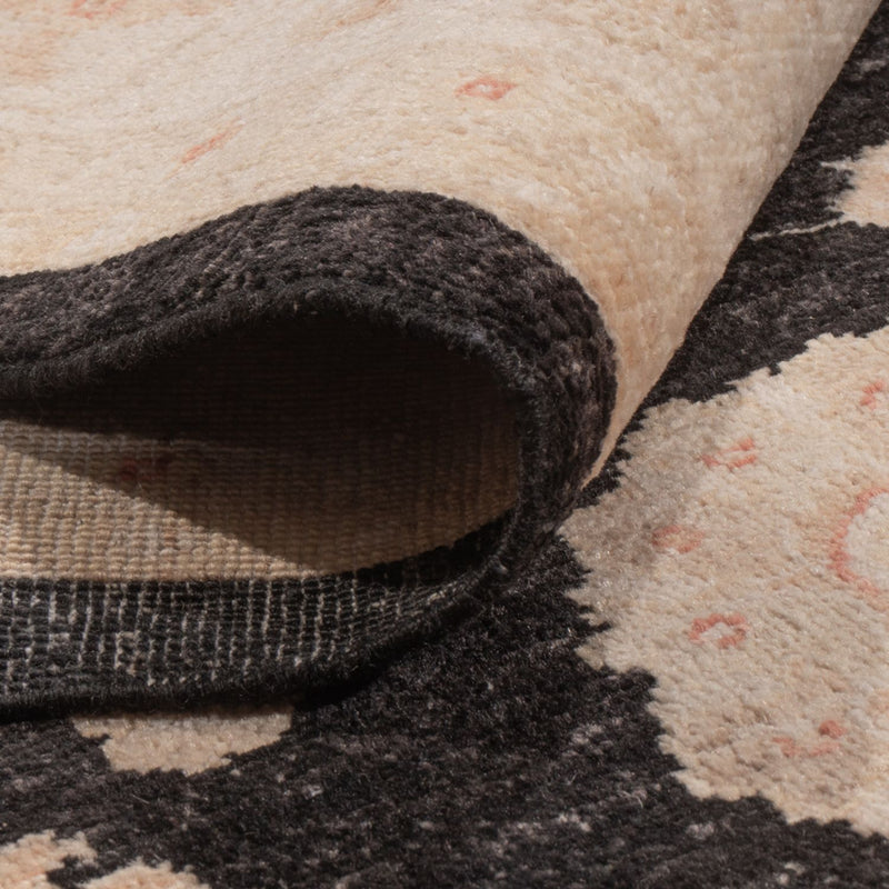 Ziegler tapijt - 303 x 258 cm - zwart