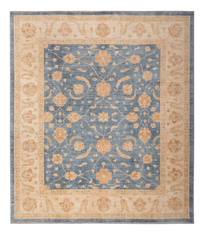 Ziegler tapijt 257x296cm - Oosters Tapijt - blauw