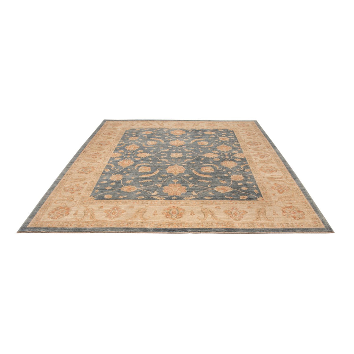 Ziegler tapijt - 296 x 257 cm - blauw