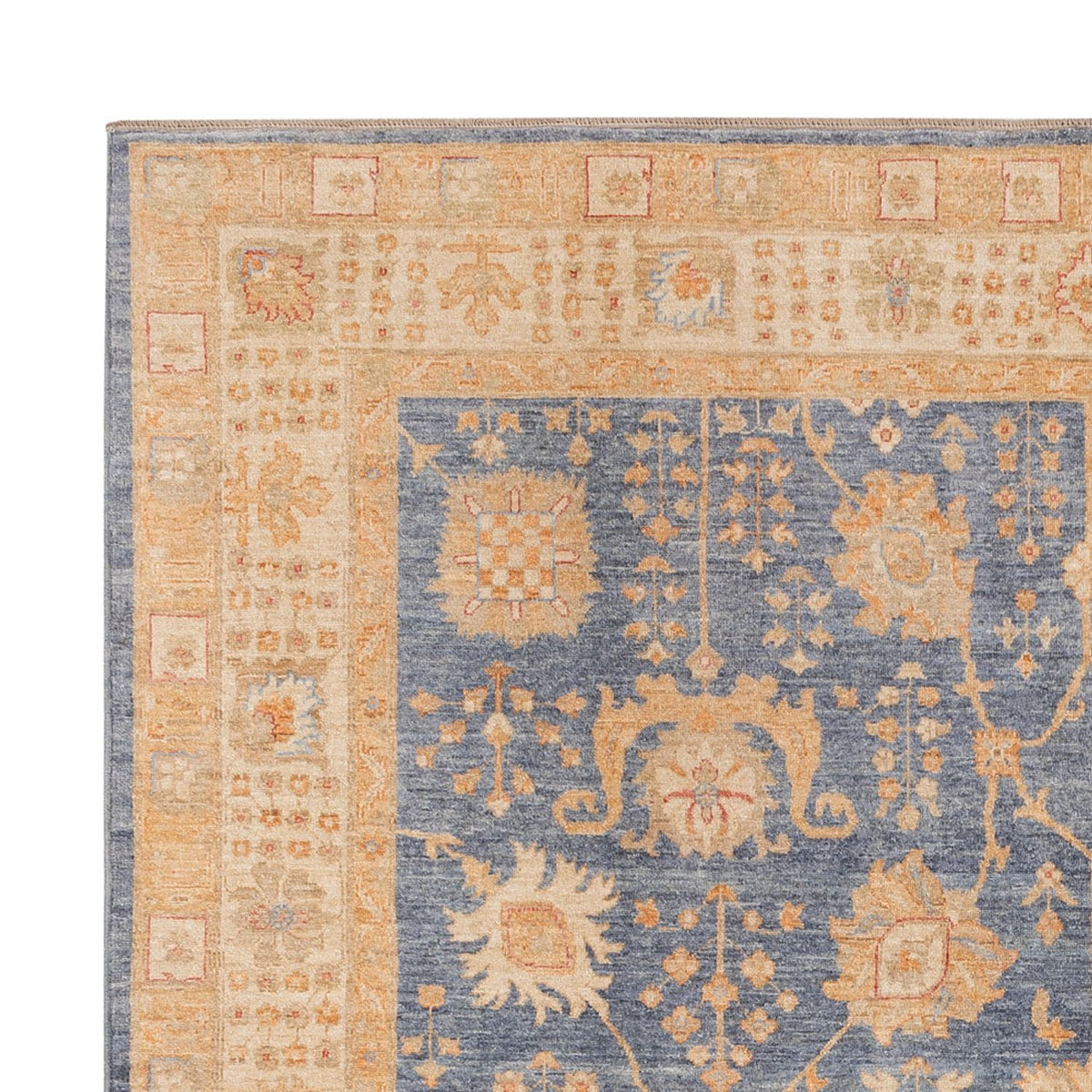 Ziegler tapijt - 292 x 249 cm - blauw