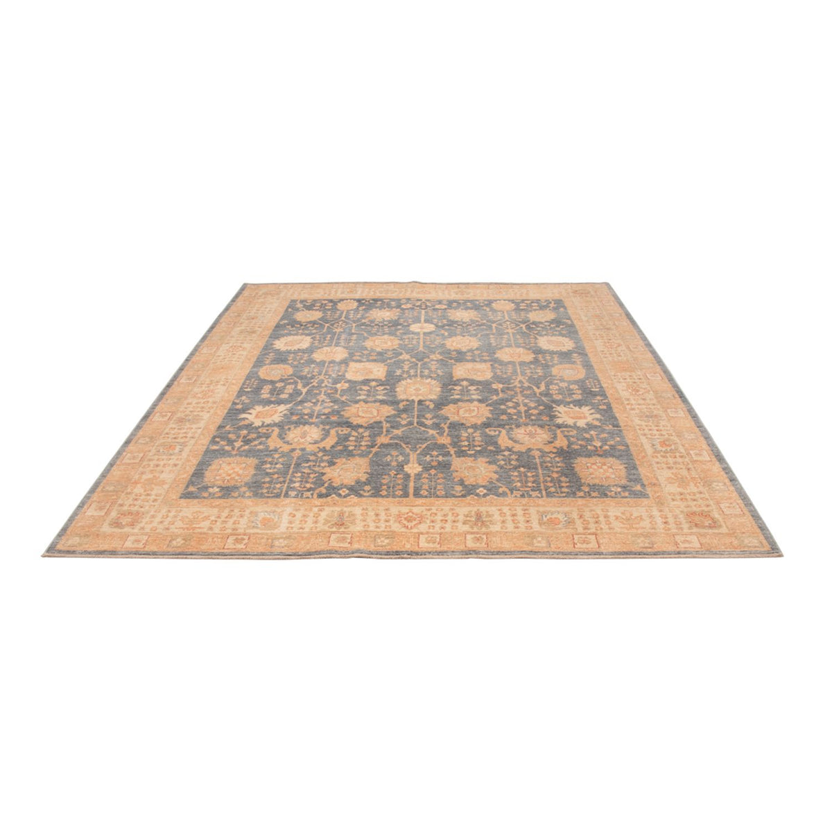 Ziegler tapijt - 292 x 249 cm - blauw