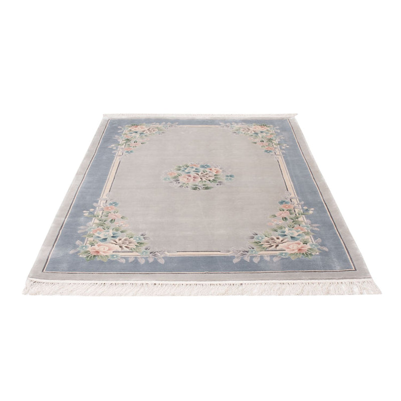 Zijden tapijt - China zijde - 185 x 123 cm - grijs