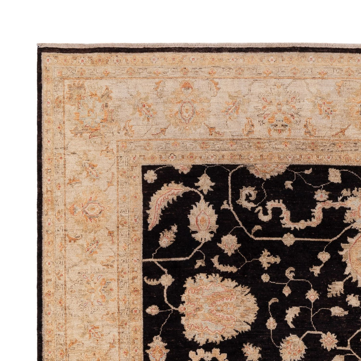 Ziegler tapijt - 295 x 247 cm - zwart