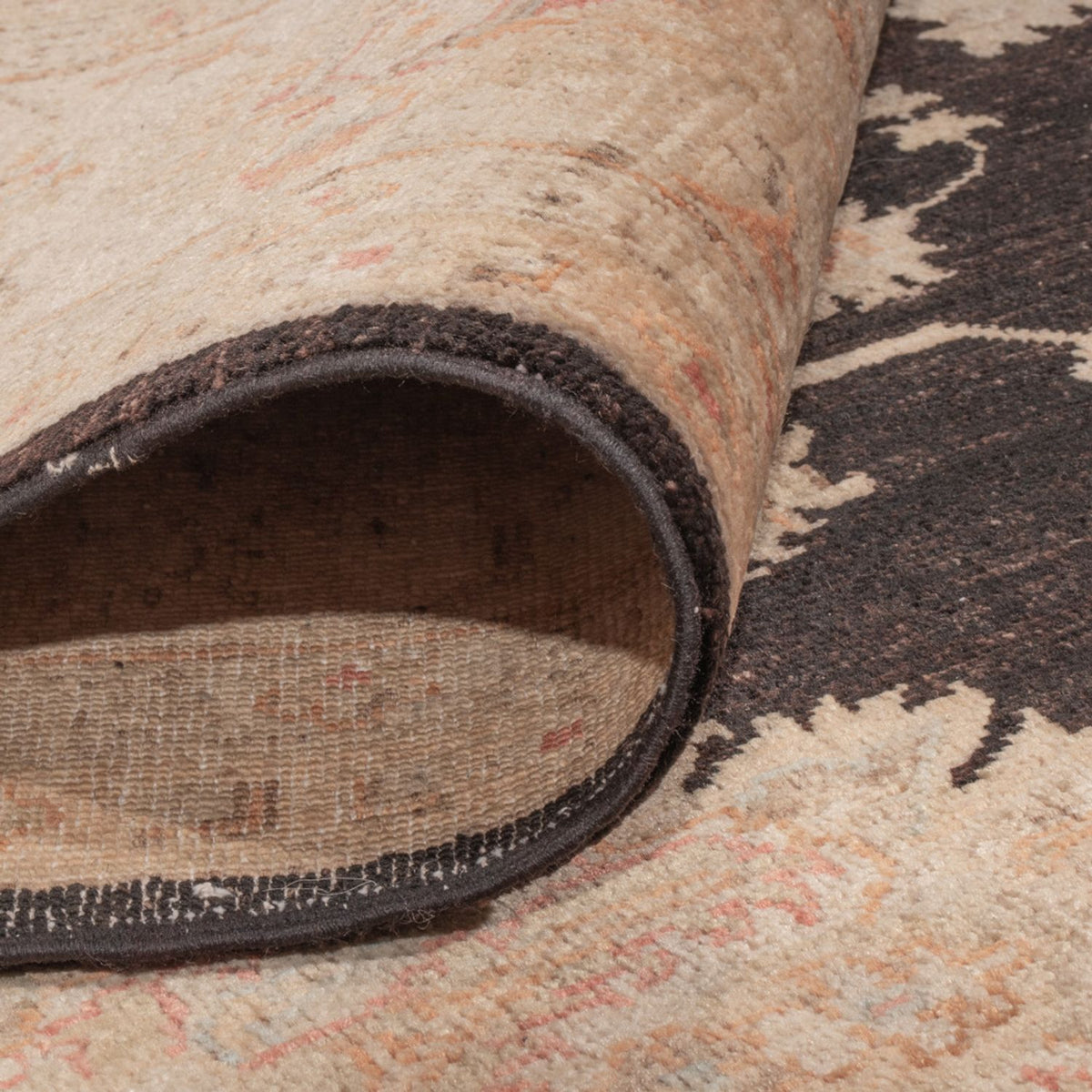 Ziegler tapijt - 295 x 247 cm - zwart