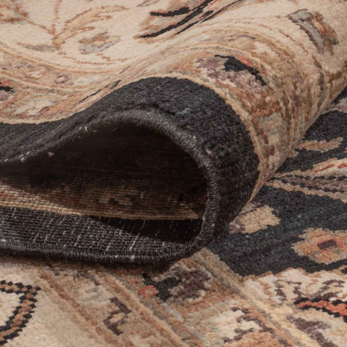 Ziegler tapijt - 299 x 245 cm - zwart