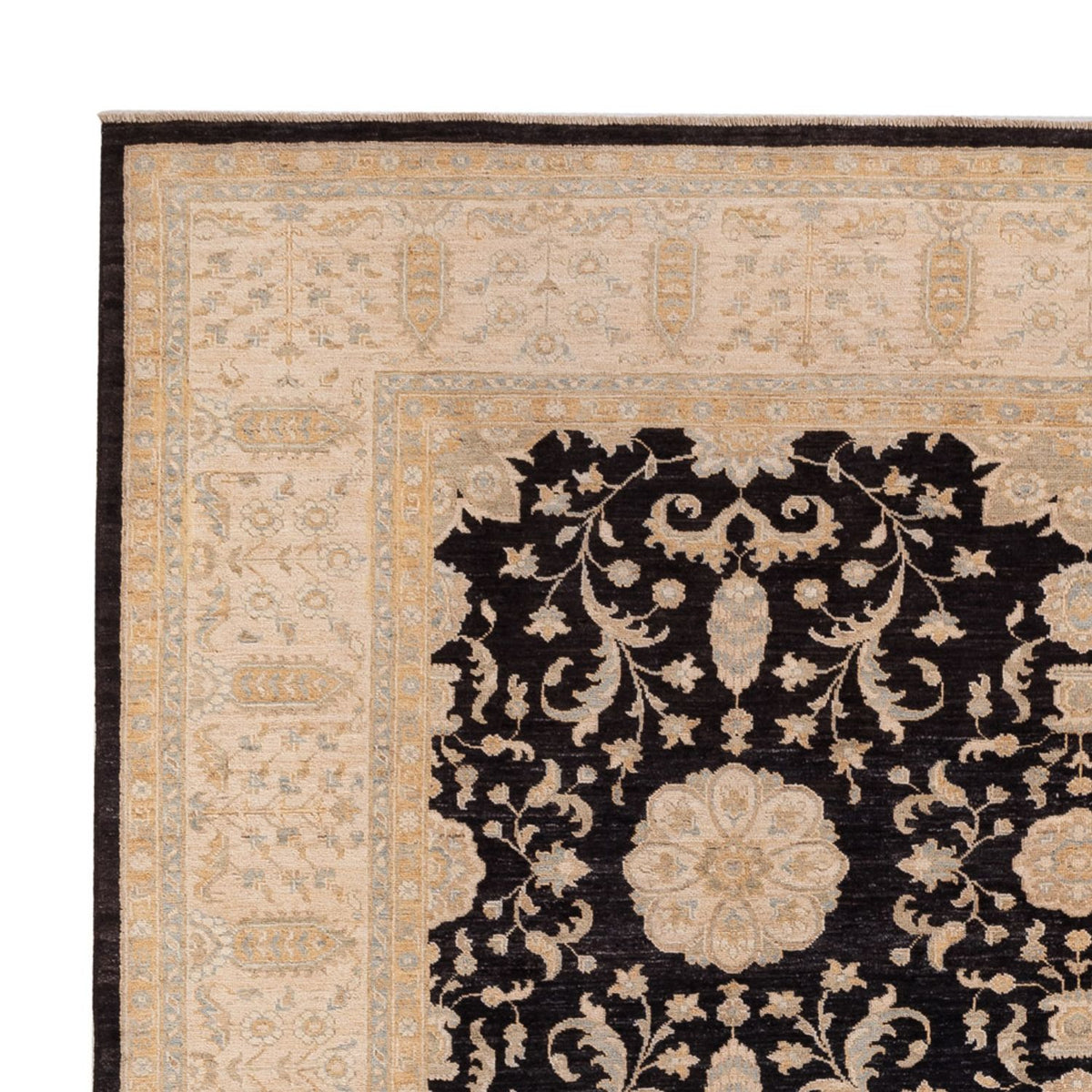 Ziegler tapijt - 302 x 251 cm - zwart