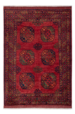 Afghaans tapijt - Kunduz - 222 x 154 cm - rood