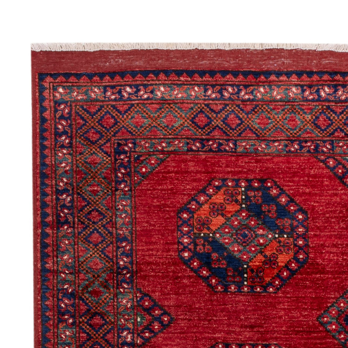 Afghaans tapijt - Kunduz - 240 x 174 cm - rood