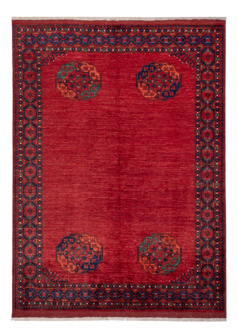 Afghaans tapijt - Kunduz - 238 x 176 cm - rood