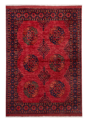 Afghaans tapijt - Kunduz - 234 x 172 cm - rood