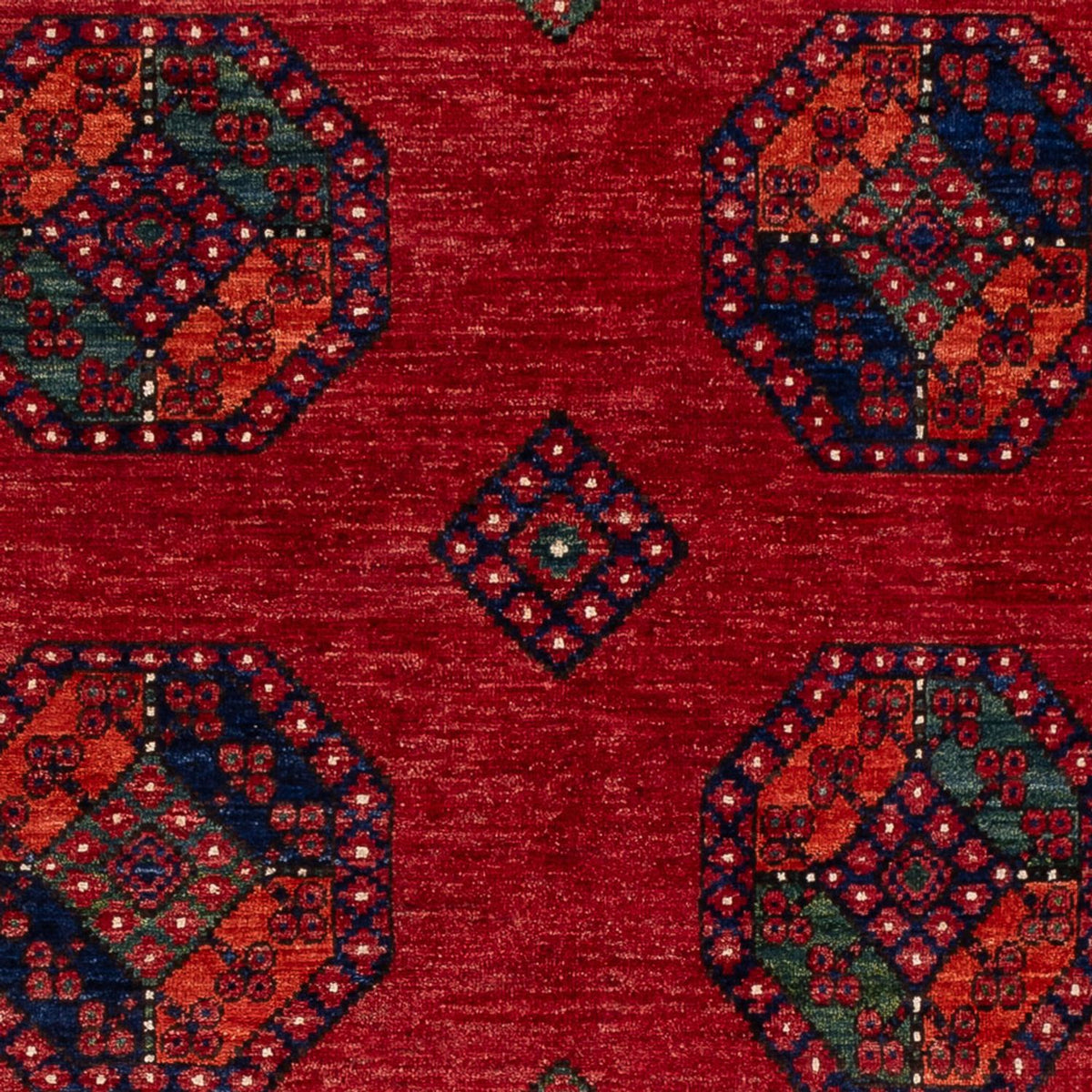 Afghaans tapijt - Kunduz - 256 x 176 cm - rood