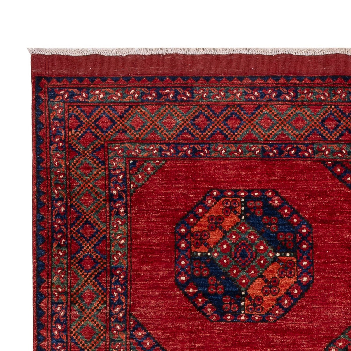 Afghaans tapijt - Kunduz - 256 x 176 cm - rood
