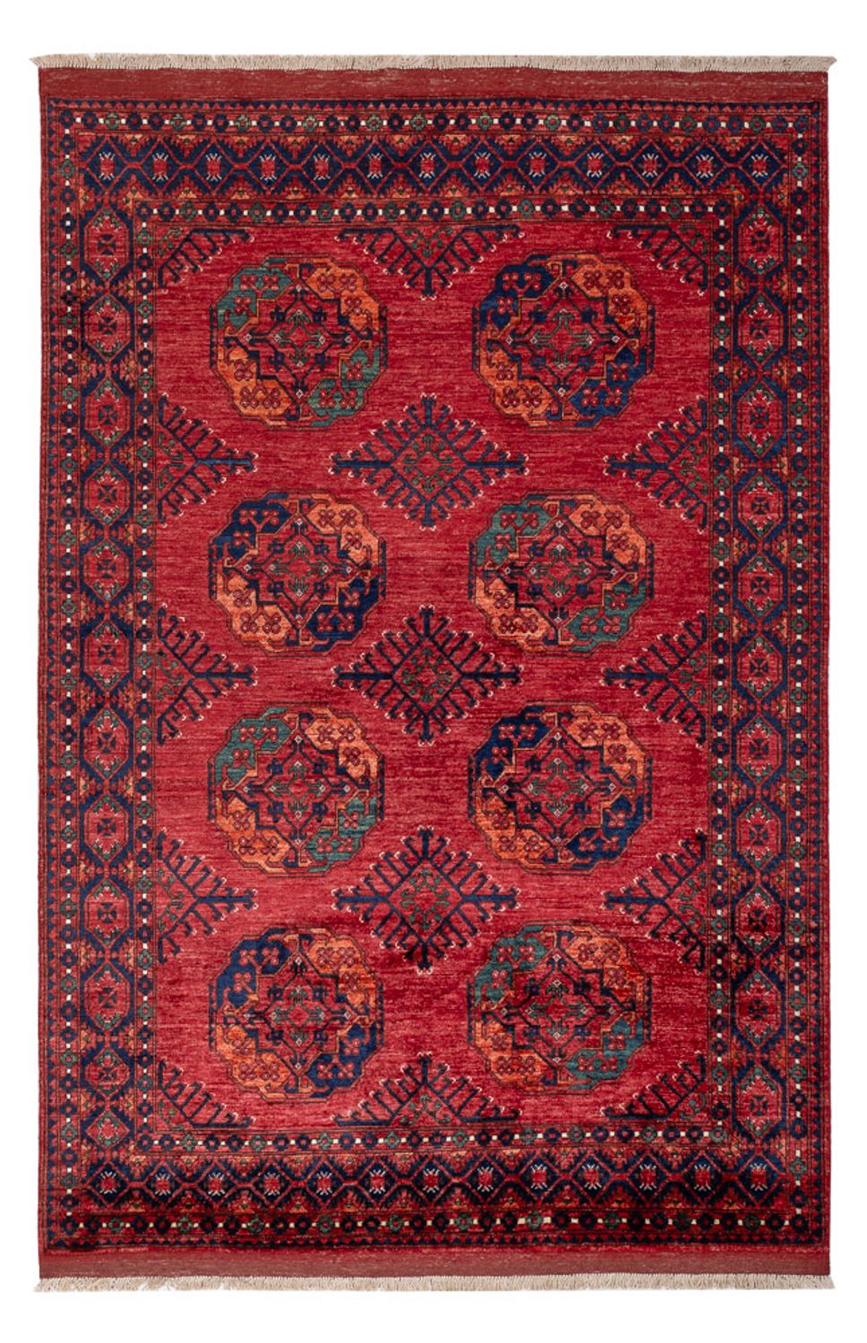 Afghaans tapijt - Kunduz - 250 x 174 cm - rood