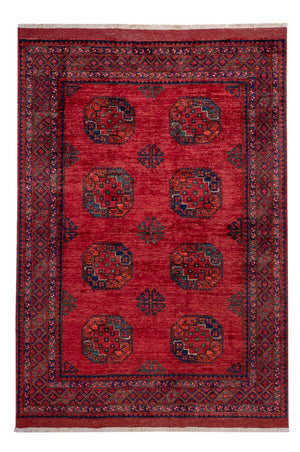 Afghaans tapijt - Kunduz - 235 x 173 cm - rood