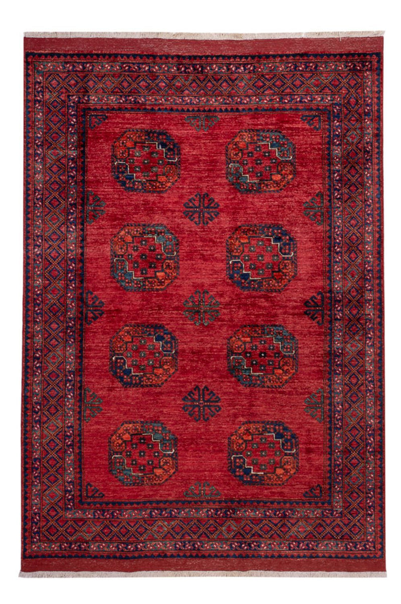 Afghaans tapijt - Kunduz - 235 x 173 cm - rood