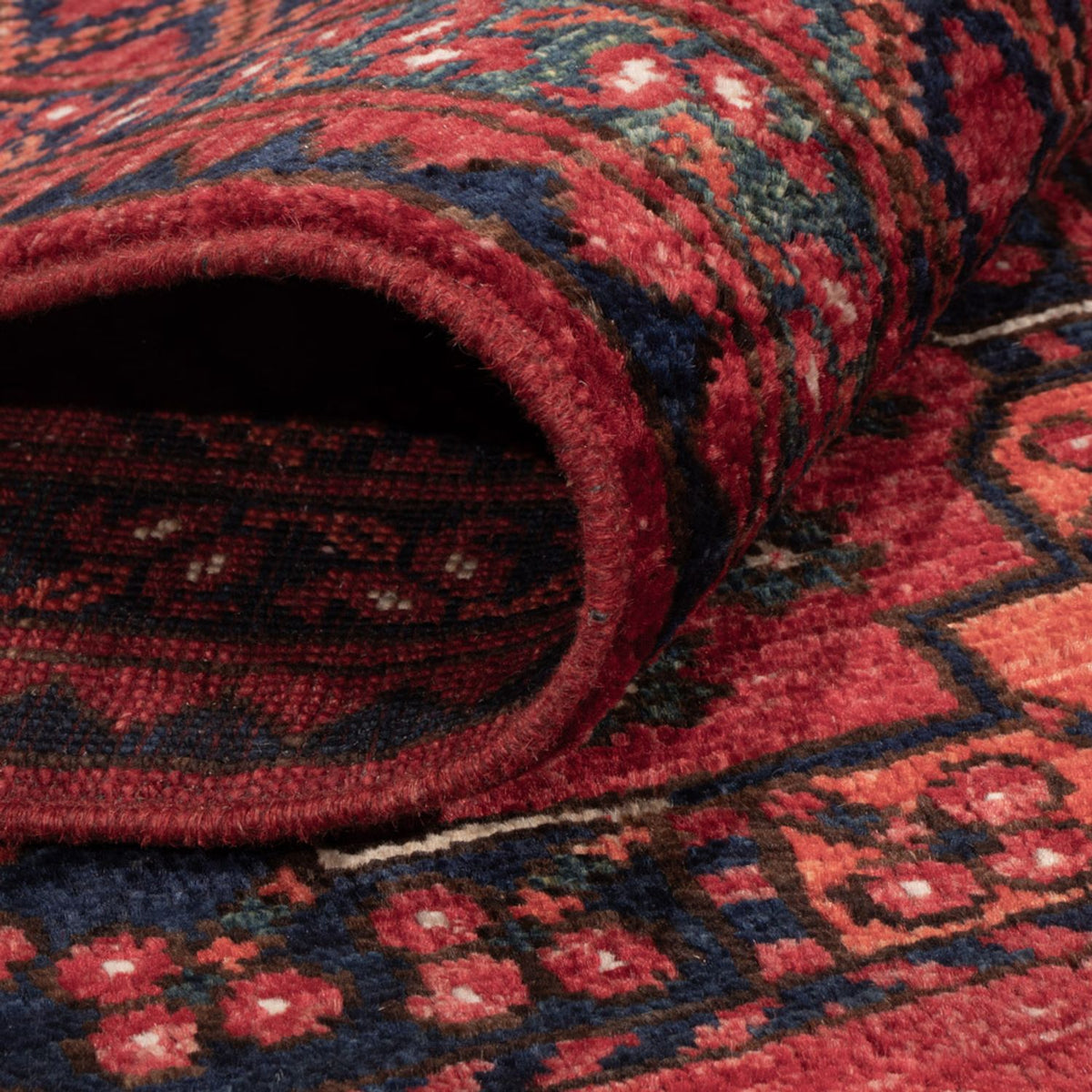 Afghaans tapijt - Kunduz - 235 x 173 cm - rood