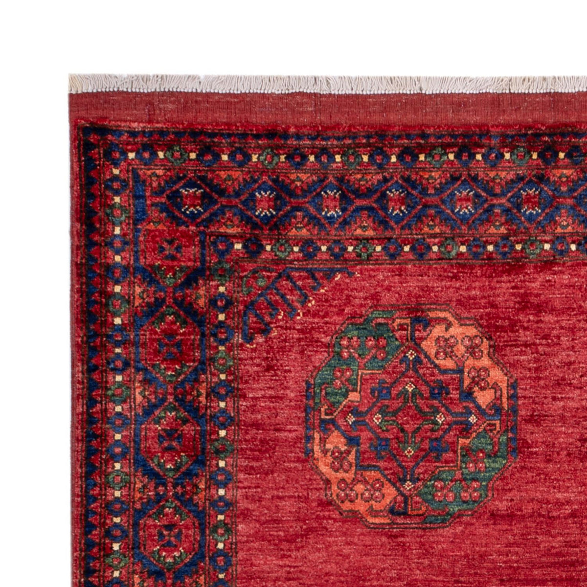 Afghaans tapijt - Kunduz - 239 x 177 cm - rood