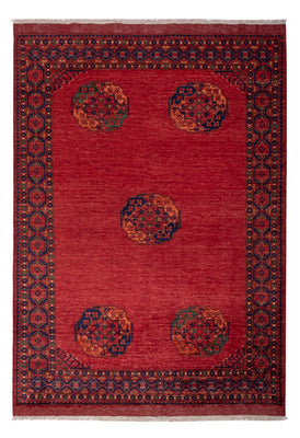 Afghaans tapijt - Kunduz - 241 x 177 cm - rood
