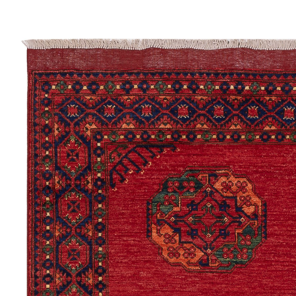 Afghaans tapijt - Kunduz - 241 x 177 cm - rood