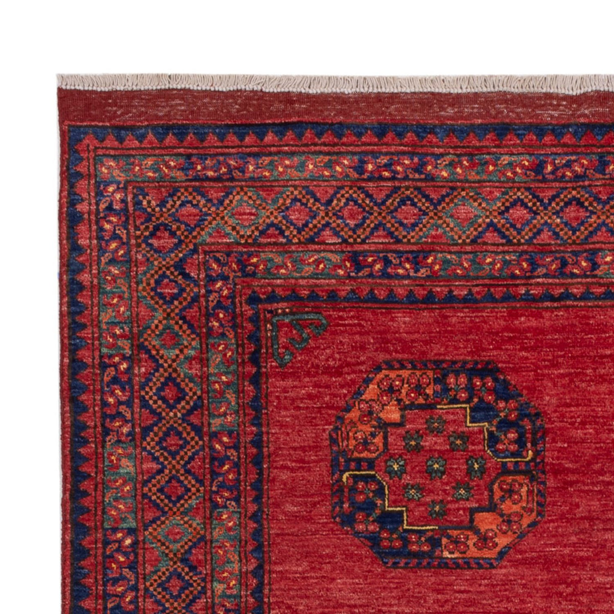 Afghaans tapijt - Kunduz - 238 x 172 cm - rood