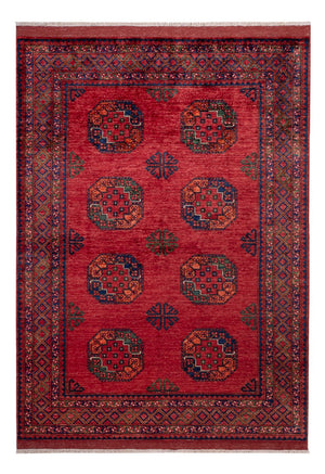Afghaans tapijt - Kunduz - 243 x 177 cm - rood
