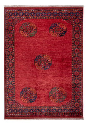 Afghaans tapijt - Kunduz - 243 x 175 cm - rood