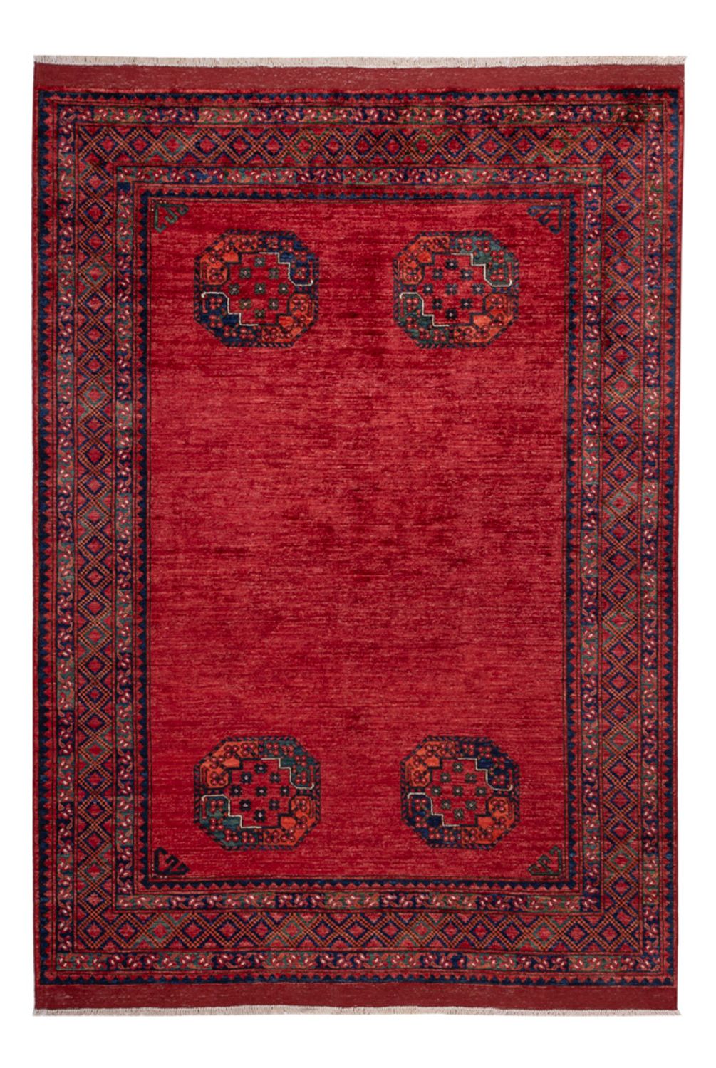 Afghaans tapijt - Kunduz - 240 x 173 cm - rood