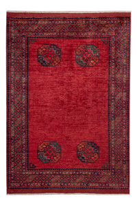Afghaans tapijt - Kunduz - 240 x 173 cm - rood