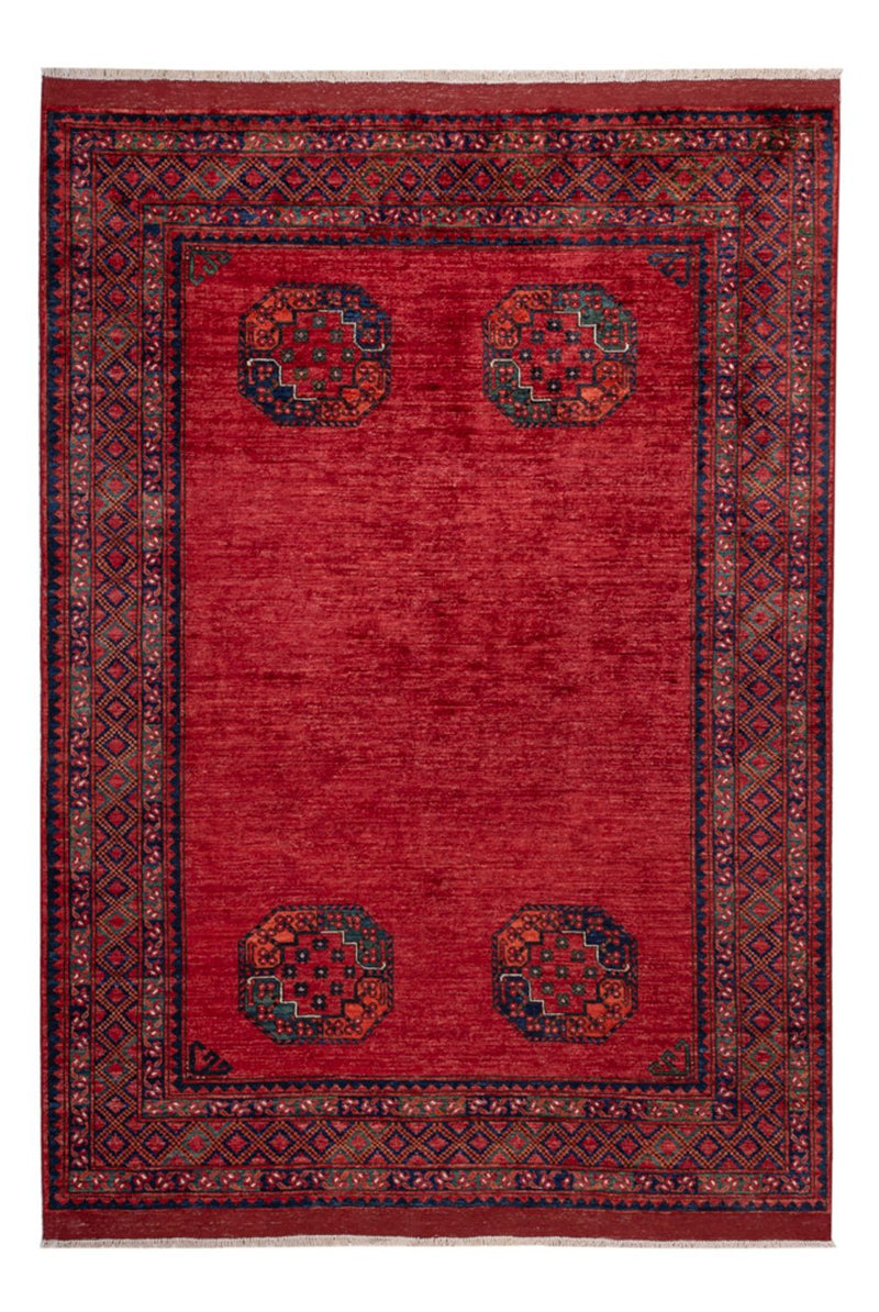 Afghaans tapijt - Kunduz - 240 x 173 cm - rood