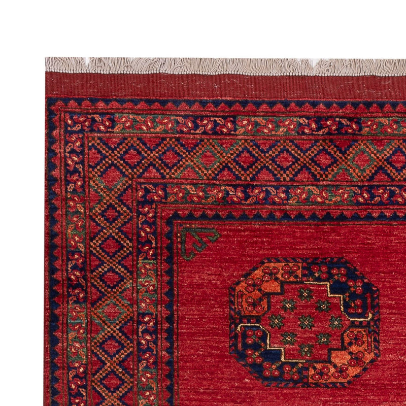 Afghaans tapijt - Kunduz - 241 x 175 cm - rood